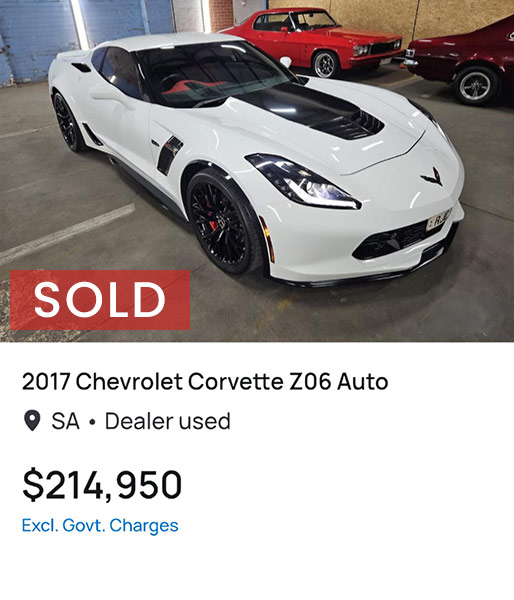 2017 Chvrolet Corvette Z06 Auto